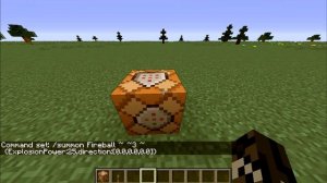 Minecraft: How to summon giant fireballs