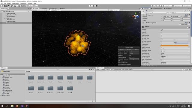 Unity Particle System Explosion (from Scratch) | Space Shooter 3D | Unity Mobile Game Tutorials #12 смотреть онлайн