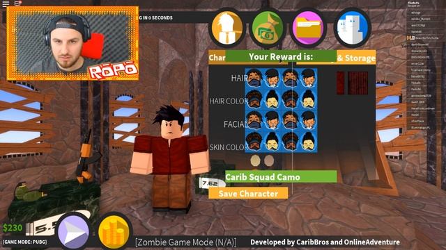 ROBLOX - PLAYERUNKNOWN'S BATTLEGROUNDS смотреть онлайн