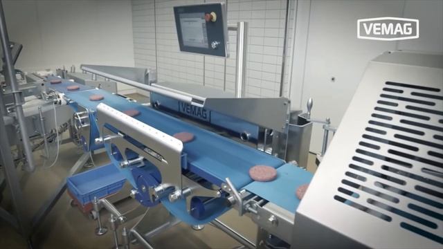 Линия для производства котлет гамбургеров VEMAG HP30E смотреть онлайн