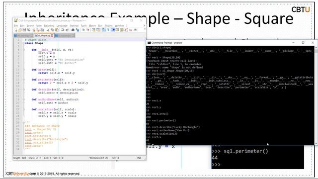 4.2 Python Classes - inheritance - multiple inheritance
