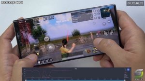 Samsung Galaxy S23 Ultra Test game PUBG Ultra 90 FPS