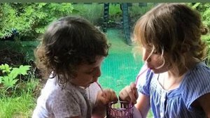 Лидочка очаровательная Анна Михалкова показала лицо шестилетней дочери