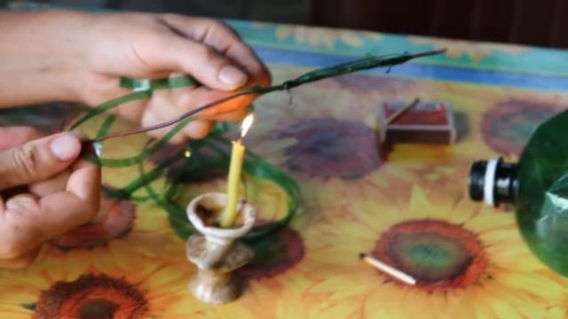 Ромашка из пластиковых бутылок. Цветы из пластиковых бутылок. смотреть онлайн