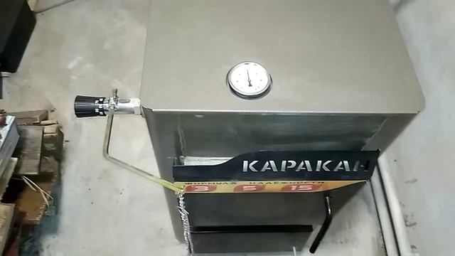 Калибровка регулятора тяги на твердотопливном котле Каракан20 смотреть онлайн