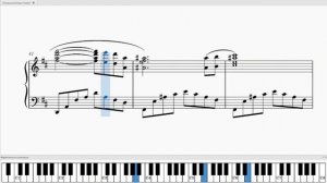 Появление Алисы (Полет над Москвой) \ аранжировка для фортепиано