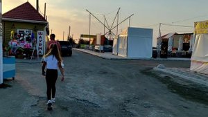 Идём в Центр/Аттракционы Белосарайская коса/ Август 2021