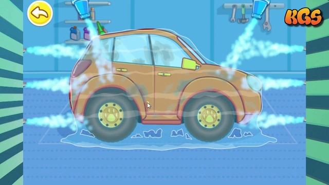 Мультик про машинки - Автосервис - Car Wash - Car Safety - Free for kids смотреть онлайн