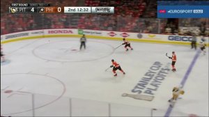  Philadelhia Flyers vs Pittsburgh Penguins, 2 Period. 15 april 2018