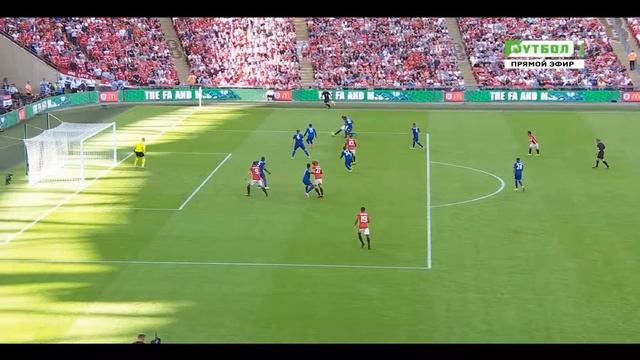 Невероятный гол Златана Ибрагимовича в матче за Суперкубок Англии 07.08.2016 смотреть онлайн