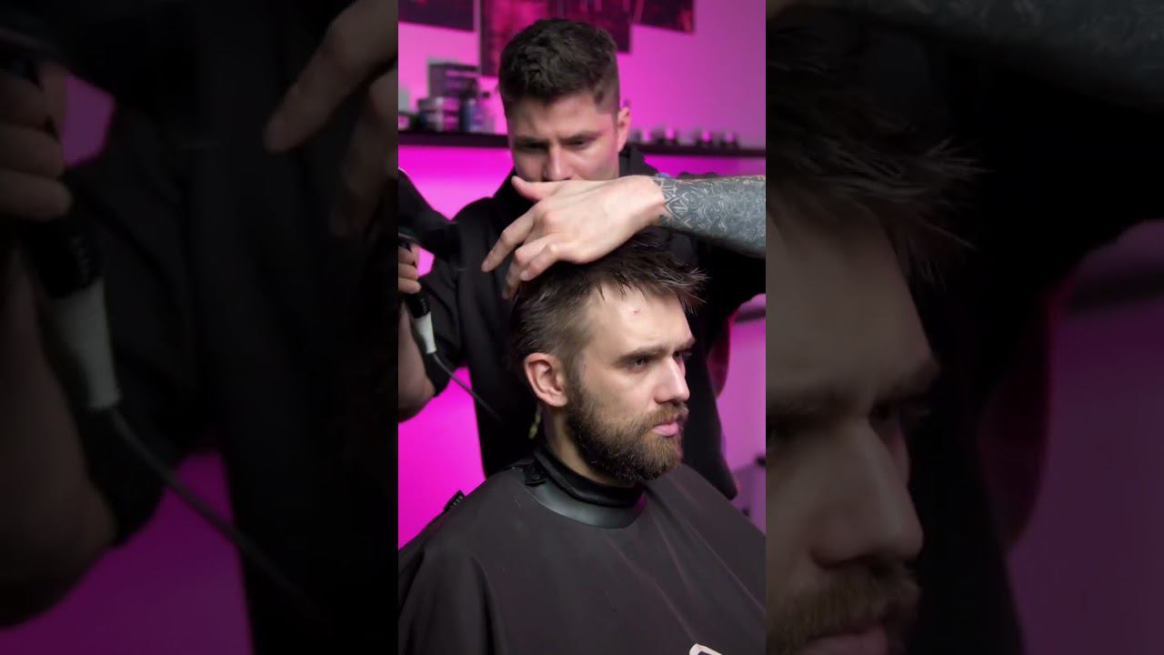Haircut in barbershop | стрижка в Барбершопе ASMR смотреть онлайн