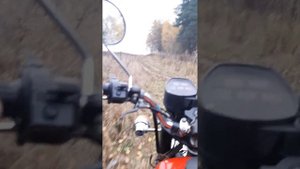 мотоцикл ИЖ ПЛАНЕТА 5. Установлена звездочка 18 зубьев. Поездка.