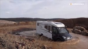 Дом на колесах 4x4 Hymer MLT на Mercedes-Benz Sprinter, обзор. скоро в России