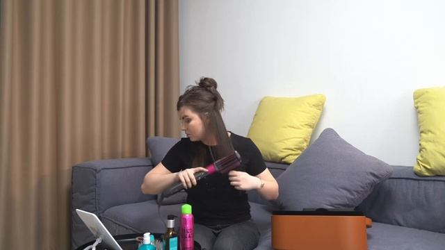 ОБЗОР СТАЙЛЕР DYSON AIRWRAP \ Быстрая укладка волос на каждый день \ Выпрямление волос без утюжка