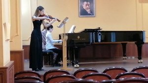 Моцарт соната Ля мажор для скрипки и фортепиано