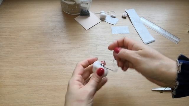 Мастер класс. Кукла из капрона. Ангелочек - подвесочка.