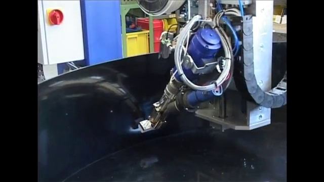 Автоматизированный комплекс модель KBS4002 для экструзионной сварки