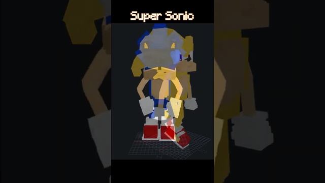 Super Sonic (PREVIEW) - Sonic The hedgehog Addon - Minecraft PE 1.19