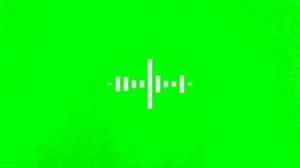 كروما موجات صوتيه جاهزه الخلفيه خضراء - green screen