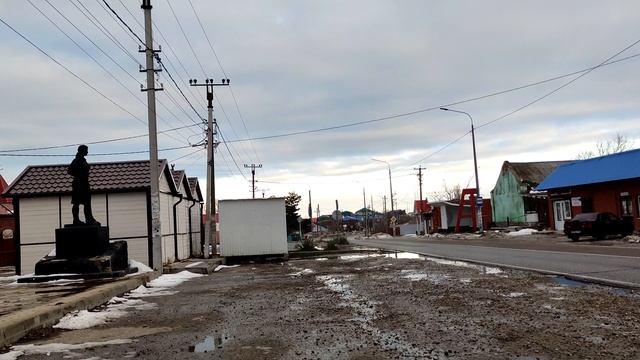Как выглядит зимой поселок у моря. Пересыпь Темрюкский район Краснодарский край/ Переезд на юг