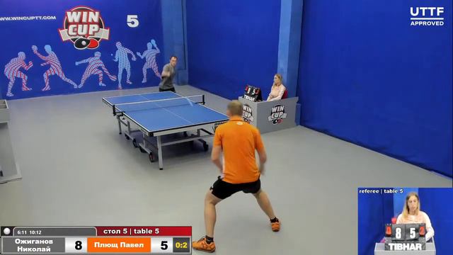 16:30 Ожиганов Николай 2-3 Плющ Павел cтол 5 ЮГ-3 14.10.21 смотреть онлайн