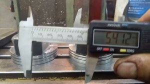 Кованные поршни ВАЗ 21126 СТИ / ЕВА сравнение.