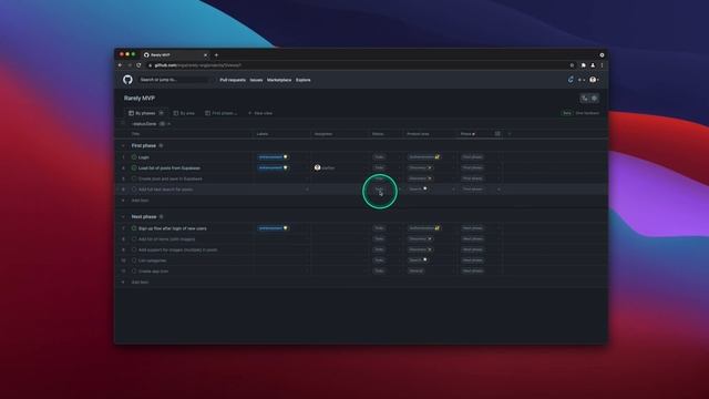 Planning a new project with GitHub's new projects experience