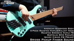 Ibanez EHB Series EHB1505MS VS EHB1005MS Bass Review (No Talking)