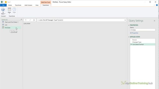 Extract Start and End Dates with Power Query - 2 Ways смотреть онлайн