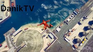 Спуск с горы в ГТА5/Супер герои в ГТА5