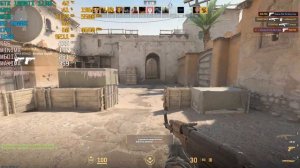 RYZEN 5 5600X + GTX 1080TI 11GB - COUNTER STRIKE 2 : CS2 (Competitive Settings 1080p)