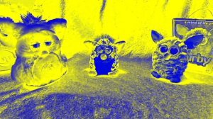 Furby 2012 VS Furby 2005 VS Furby 1998 In Powercitynight