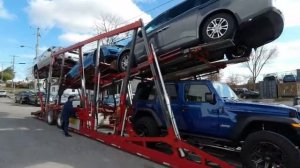 Американский Грузовик Автовоз. American Car Carrier Truck.