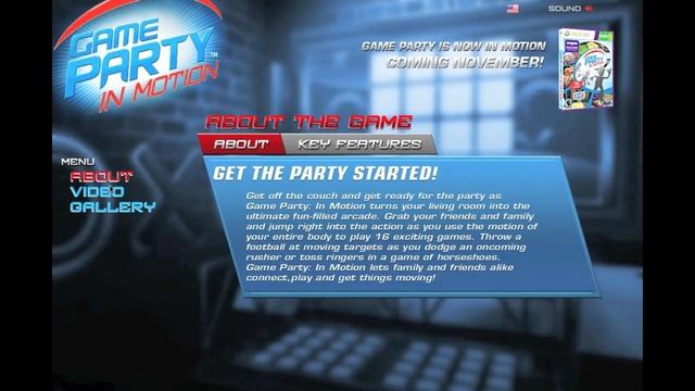 Game Party: In Motion Website смотреть онлайн