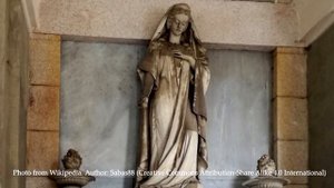 Невероятные гробницы и скульптуры кладбища Стальено