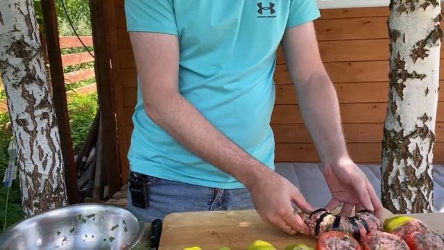ФАРШИРОВАННЫЕ ОВОЩИ В КАЗАНЕ НА КОСТРЕ | На большую компанию