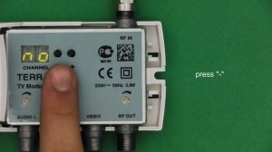 How to set up RF modulator TERRA MT47