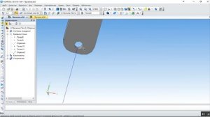 Пружина в Компасе 3D.  Построение пружины в КОМПАС 3D.