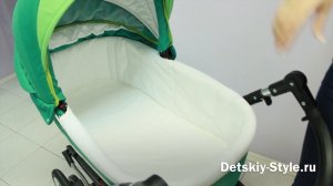 Коляска Stroller B&E "Maxima Brilliance" 2в1 - Видео Обзор от Detskiy-Style.Ru