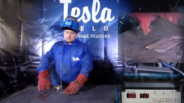 Ручная дуговая сварка (мма) полуавтоматом Тесла MIG MAG MMA 350-15. смотреть онлайн