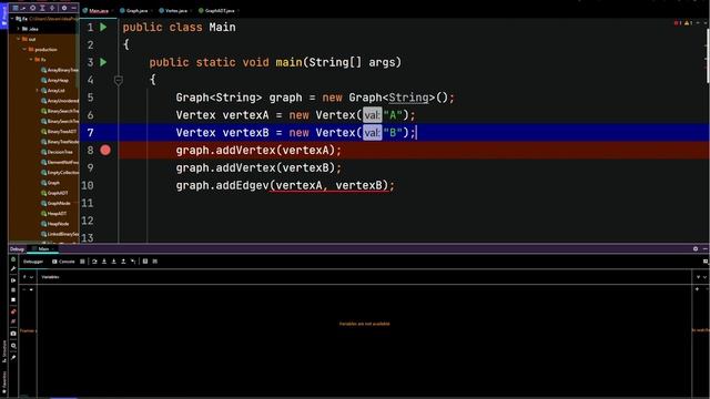 Java Graph 2D Array (Two Dimensional Array) Generic Implementation Part 4