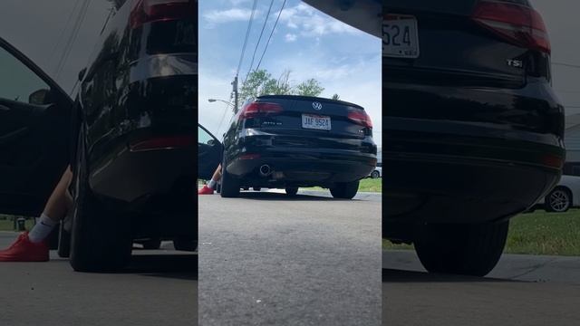 2017 Volkswagen Jetta se Tsi 1.4t muffler delete