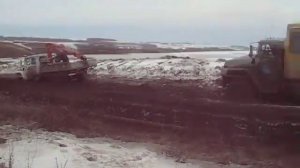 Газ 33081 по бездорожью