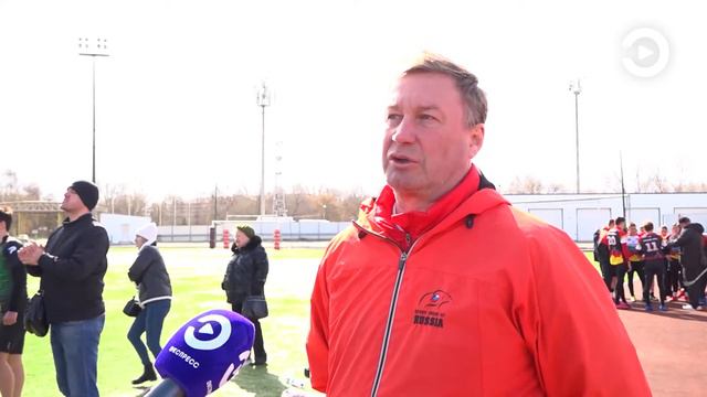 На стадионе «Первомайский» проходит окружной этап первенства России по регби среди юношей смотреть онлайн