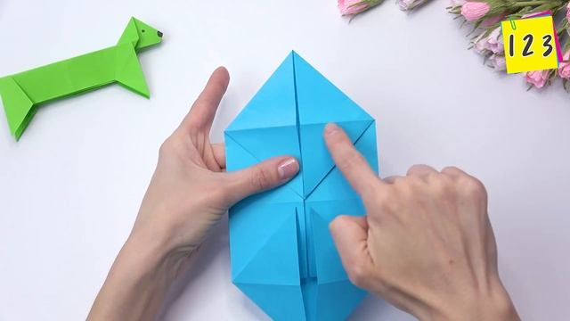 Origami DOG | DIY Paper Crafts