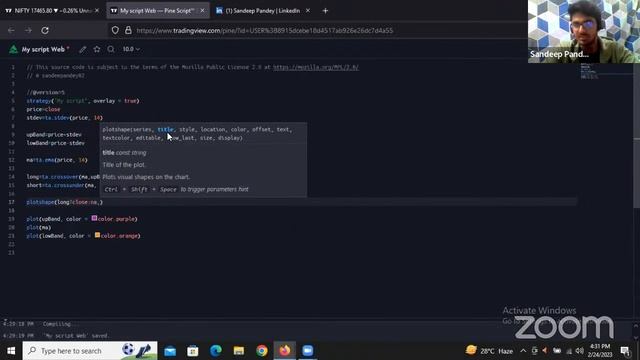 STOCKSABHA | Strategy Building With TradingView Pinescript ft. Sandeep Pandey | KEEV смотреть онлайн