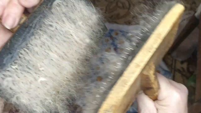 ПРЯДЕНИЕ ШЕРСТИ  ЧАСТЬ 1.  ПОДГОТОВКА ШЕРСТИ.