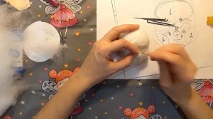 Лицо текстильной куклы | как сделать куклу своими руками