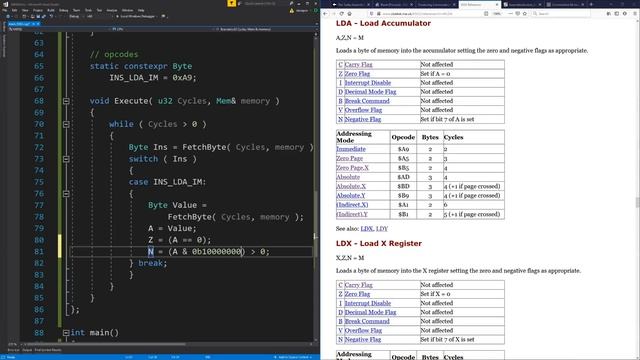 Emulating a CPU in C++ (6502) смотреть онлайн