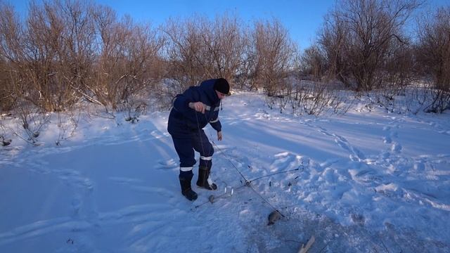 Рыбалка на хапуги с новой камерой, сломали бур и бензопилу!